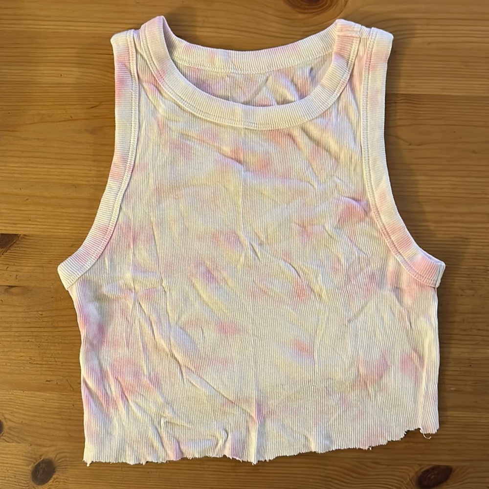 A New Day Tie Die Crop Top